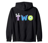 Disney & Pixar's Monsters, INC. Numbers 2nd Second Birthday Felpa con Cappuccio