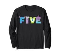 Disney & Pixar's Monsters, INC. Numbers 5th Fifth Birthday Maglia a Manica