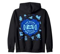 Disney & Pixar's Monsters, INC. We Scare Because We Care CDA Felpa con Cappuccio