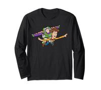 Disney & Pixar's Toy Story Buzz Woody To Infinity And Beyond Maglia a Manica