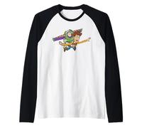 Disney & Pixar's Toy Story Buzz Woody To Infinity And Beyond Maglia con Maniche Raglan