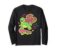 Disney & Pixar's Toy Story Rex Get Stomped Skateboarding Maglia a Manica
