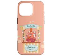 Disney & Pixar's Turning Red Panda Mei Orange Fruit Cute Custodia per iPhone 16 Pro