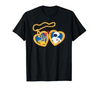 Disney & Pixar's Wall-E & Eve Valentine's Day Couples Locket Maglietta