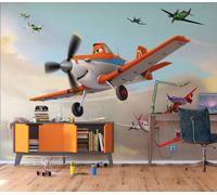 Disney Planes WALLPAPER MURAL Gigante 360x270 Cm | 141x106 Pollici Non Tessuto
