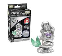 Disney Platino Ariel Sirenetta 3D Cristallo Puzzle Nuovo con Scatola