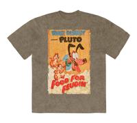 Disney Pluto Food For Feudin' ufficiale Uomo maglietta unisex