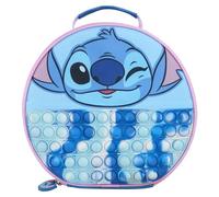 Disney Polar Gear - Borsa termica Pop It Stitch, leggera e resistente, con fodera lavabile, isolata per mantenere il cibo fresco, borsa termica con chiusura a zip, ideale per la scuola o le gite