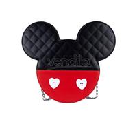 Loungefly Disney Mickey & Minnie - Borsa a tracolla per San Valentino, Topolino e Minnie, Taglia unica