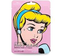 MAD Beauty - Maschera viso Disney Princess Cindarella, idratante e lenitivo, con estratto di fragola