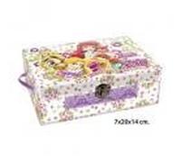 Disney - Portagioie cartone, princess-, 20 x 14 x 7 cm.