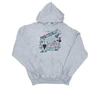Disney Practically Felpa con Cappuccio Mary Poppins Uomo (BI6393)