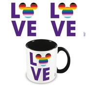 Disney Pride Tasse in Geschenkbox (Disney Pride Love) 325 ml Keramik-Kaffeetasse
