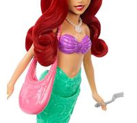 Disney Princesa Bambola Ariel con accessori e animali domestici 3+