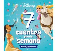 Disney Princesas. 7 cuentos para la semana. Hadas y princesas: Recop (Tascabile)