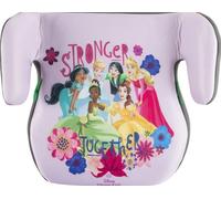 Tataway Disney Principesse seggiolino alzatina auto i-Size ECE R129/03. Rialzo bimbi 126-150 cm con grafiche principesse, seduta rosa, comodo e sicuro per ogni viaggio in auto