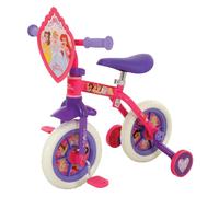 Disney Princess Bicicletta allenamento 2-in-1 10" per bambine Stabilizzatori rimovibili, regolabile