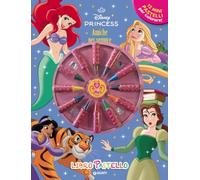 Disney Princess. Amiche per sempre. Libro pastello. Ediz. illustrata. Con 12 mini pastelli