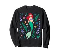 Disney Princess Ariel The Little Mermaid Collage Portrait Felpa