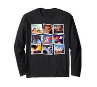 Disney Princess Ariel The Little Mermaid Famous Movie Frames Maglia a Manica