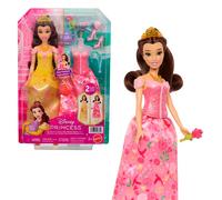 Disney Princess Belle 2 In 1 Stories Fashion Doll Rosa Bambini