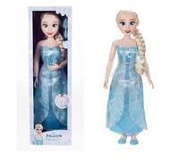 Disney Princess Bambola Elsa alta 81 cm realistica con vestito ed accessori