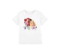 Disney Princess Be True, Be You Maglietta Ariel Moana Rapunzel Bambini (TV4728)