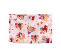 Disney Princesses - Astuccio da toilette Ariel Belle - Rapunzel - Cenerentola - Tiana - Chiusura lampo - Prodotto ufficiale Disney