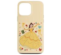 Disney Princess Belle Beauty and the Beast Collage Portrait Custodia per iPhone 13 Pro Max