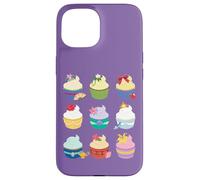 Disney Princess Birthday Cupcakes Birthday Party Gift Custodia per iPhone 15