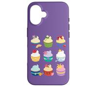 Disney Princess Birthday Cupcakes Birthday Party Gift Custodia per iPhone 16