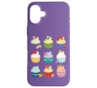 Disney Princess Birthday Cupcakes Birthday Party Gift Custodia per iPhone 16 Plus