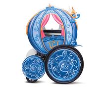 DISGUISE Princess Carriage Adaptive Cover Official Disney Wheelchair Costume Accessori, Blu, One Size Ragazze