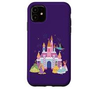 Disney Princess Castle Birthday Cake Birthday Party Gift Custodia per iPhone 11