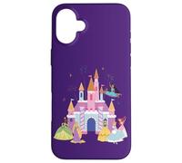 Disney Princess Castle Birthday Cake Birthday Party Gift Custodia per iPhone 16 Plus