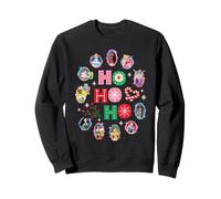 Disney Princess Christmas Ho Ho Ho Winter Holiday Portraits Felpa