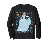Disney Princess Cinderella Collage Portrait Maglia a Manica