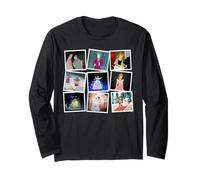 Disney Princess Cinderella Famous Movie Frames Maglia a Manica