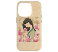 Disney Princess Classic Mulan Rosa Lotus Custodia per iPhone 14 Pro