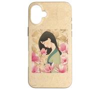 Disney Princess Classic Mulan Rosa Lotus Custodia per iPhone 16 Plus