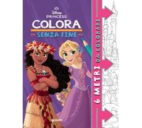 Disney Princess. Colora senza fine. 6 metri da colorare. Ediz. illustrata