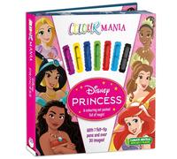 Disney Princess: Colourmania (Tascabile) Colouring Book and Felt-tip Pens