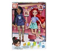 DISNEY PRINCESS- Disney Wreck-It Ralph Paquete con Princesas Ariel & Pocahontas (Hasbro E7413ES0), Colore
