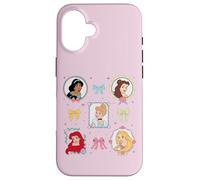 Disney Princess Coquette Style Picture Frames & Bows Custodia per iPhone 16
