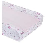 Disney Princess - Dare to Dream Super Soft Pink and White Changing Pad Cover