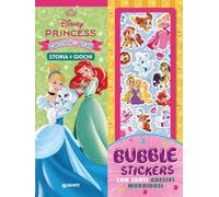 Disney princess e cuccioli reali. Bubble stickers. Storia e giochi. Ediz. illustrata. Con Adesivi