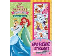 Disney princess e cuccioli reali. Bubble stickers. Storia e giochi. Ediz. illustrata. Con Adesivi