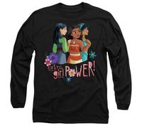 Disney Princess Extra Girl Power Maglietta Mulan Moana Jasmine Adulto (TV14711)