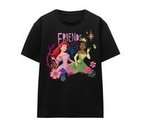 Disney Princess Friends Are Magic Maglietta Ariel e Tiana Adulto Unisex (TV17032
