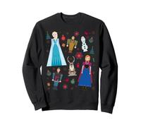 Disney Princess Frozen Holiday Nutcrackers Christmas Collage Felpa